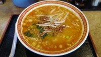 「坦々麺、大盛」@ラーメン 王チャン 登戸店の写真