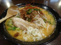 「魚介味噌ラーメン　大盛　780円　（大盛無料）」@ラーメン エアーストリームの写真