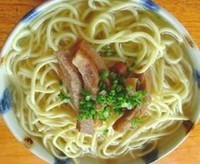 「八重山そば 500円」@そば処 来夏世の写真