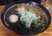 「鶏ガラ煮干の磯玉らーめん(季節限定)760円」@麺処福吉ATSUSHIの写真