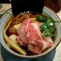 「特製四つ葉そば+鮪丼」@中華そば 四つ葉の写真