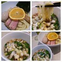 「醤油つけそば800円」@蔦の葉の写真