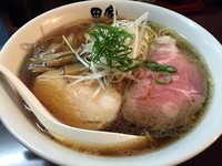 「中華そば（７５０円）大盛（１００円）」@中華そば田家 ふくふくの写真