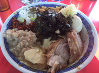 「たれそば¥780+チーズ¥80」@ジャンプの写真