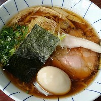 「生揚げ醤油そば  ７３０円＋味玉」@麺屋 むじゃきの写真