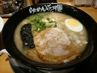 「豚そば銀次郎700円＋ライス(クーポン)」@らあめん花月嵐 清瀬北口店の写真