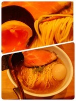 「味玉そば大盛」@中華蕎麦 蘭鋳の写真