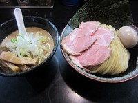 「特製つけ麺中盛（１０５０円）」@麺処 晴の写真