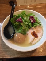 「鶏白湯、味玉850円」@AKEBIの写真