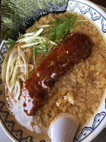 「黒酢角煮ばんから」@旭川味噌ラーメン ばんから 武石IC店の写真