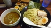 「つけ麺+3点盛り+瓶ビール」@あさか 麺工房、 朝霞本店の写真