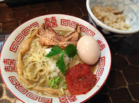 「渡り蟹蕎麦」@特級鶏蕎麦 龍介の写真