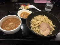 「極・どろつけ麺（８５０円）中・アブラ・釜揚げ」@つけ麺 どでんの写真