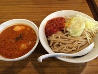 「とまと味噌つけ麺＋大盛り」@らーめん カッパハウスの写真