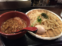 「極太平打ちつけ麺 醤油」@双麺 門前仲町店の写真