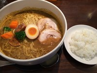 「カリ〜ら〜麺 大盛  918円」@バルム食堂の写真