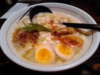 「春季限定 海老とん」@北海道ラーメン 追風丸 大謝名店の写真