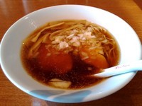 「煮干しソバ醤油」@ストライプ ヌードルズの写真