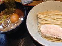 「つけ味玉そば 麺少なめ」@市川ウズマサの写真