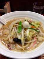 「豚煮干ちゃんぽん ¥850」@チャランポの写真