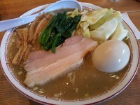 「強烈煮干そば　（大盛り：無料）　＋味玉：サービス券」@凌駕IDEAの写真