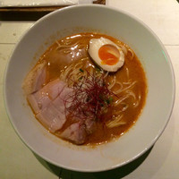 「海老らーめん750円」@麺や 海老庵の写真