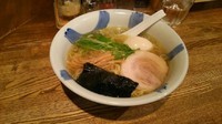 「塩ラーメン&煮玉子(720円＋100円)」@ラーメン食堂 粋な一生の写真