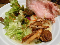 「鶏そば+ホタテ替玉」@NOODLE STOCK 鶴おかの写真