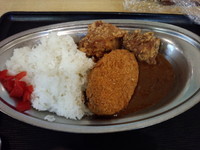 「〖特別価格〗カレーライス190円他」@はってん食堂の写真