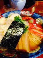 「特製ワンタン麺 (ミックス）＋味玉」@八雲の写真