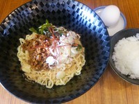 「汁なし担々麺（温玉御飯付き）」@麺＆cafe Coi.Coi.の写真