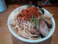 「【限定】辛味噌ガッツン ￥800」@らぁ麺 亀我楽の写真