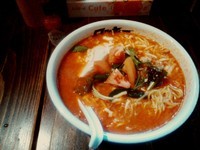 「【限定】トマトラーメン ￥850」@北海道ラーメン 帯広ロッキー 大泉店の写真