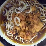 ゲソ天そば（３７０円）