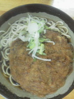 「おきあみ天そば\380」@六文そば 浜松町1丁目店の写真