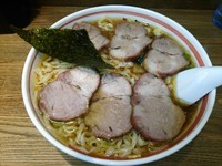「焼豚麺（大盛）」@青竹平打ち中華そば 麺壱吉兆の写真