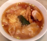 「ワンタンメン　７５０円」@昇龍の写真