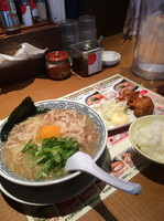 「肉そば サービスランチ」@丸源ラーメン 草加店の写真