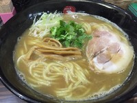 「鶏煮込みそば改」@ラーメン人生 JET 福島本店の写真