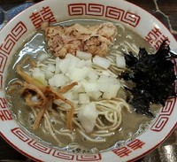 「【限定】濃厚煮干蕎麦800円」@特級鶏蕎麦 龍介の写真