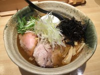 「特製焼きあご塩ラーメン」@焼きあご塩らー麺 たかはし 新宿本店の写真