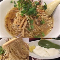 「醤油SOBA 780円＋ビール＋杏仁豆腐＋他いろいろ」@麺屋 Hulu-luの写真