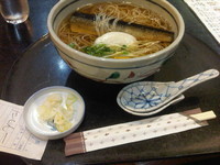 「にしんそば」@浜田山 やぶ 新宿パークタワー店の写真