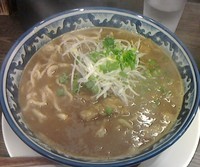 「牛スジカレー煮込み麺」@あら焼鶏白湯 カシムラの写真