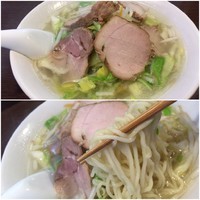 「タンメン 750円＋チャーシュー 350円」@はつねの写真