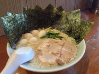 「塩ラーメン　のり　うずらの卵」@横浜ラーメン 壱福家の写真