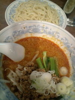 「坦々つけ麺」@風神 品川店の写真