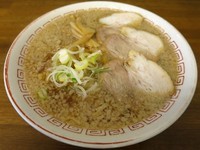 「蔵出ししょうゆラーメン ６００円 ※背脂入り」@喜多方食堂 浅草本店の写真