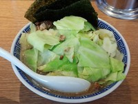 「キャベチャーラーメン＋ライス」@とんこつ えびすこの写真