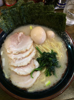 「塩MAXラーメン大」@横濱家系ラーメン 銀輪家の写真